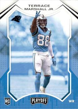 #220 Terrace Marshall Jr. - Carolina Panthers - 2021 Panini Playoff Football
