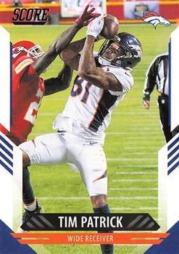 #220 Tim Patrick - Denver Broncos - 2021 Score Football