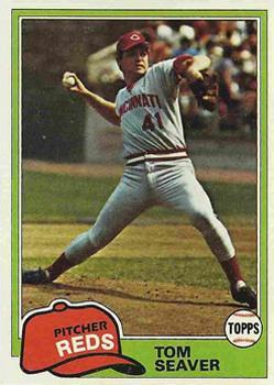 #220 Tom Seaver - Cincinnati Reds - 1981 Topps Baseball