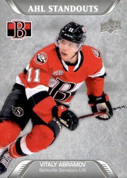 #220 Vitaly Abramov - Belleville Senators - 2020-21 Upper Deck AHL Hockey