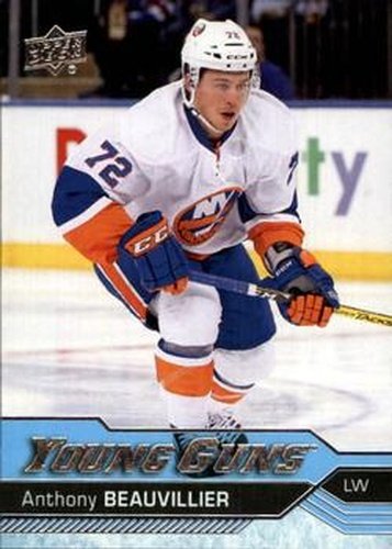 #220 Anthony Beauvillier - New York Islanders - 2016-17 Upper Deck Hockey