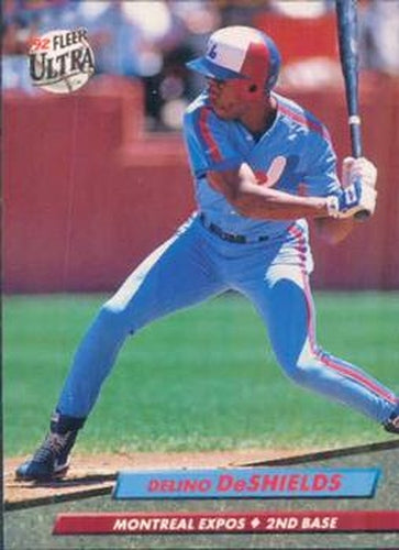 #220 Delino DeShields - Montreal Expos - 1992 Ultra Baseball