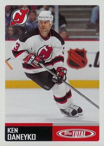 #220 Ken Daneyko - New Jersey Devils - 2002-03 Topps Total Hockey