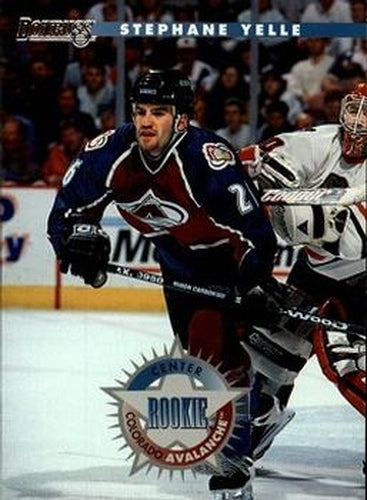 #220 Stephane Yelle - Colorado Avalanche - 1996-97 Donruss Hockey
