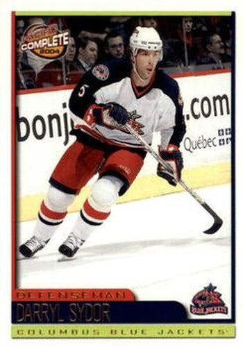 #220 Darryl Sydor - Columbus Blue Jackets - 2003-04 Pacific Complete Hockey