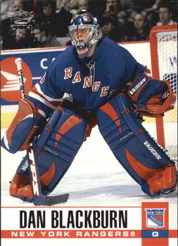 #220 Dan Blackburn - New York Rangers - 2003-04 Pacific Hockey