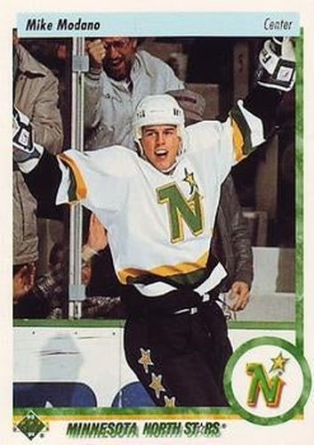#220 Mike Modano - Dallas Stars - 1995-96 Upper Deck Hockey