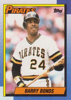 #220 Barry Bonds - Pittsburgh Pirates - 1990 Topps Baseball