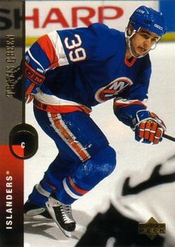 #220 Travis Green - New York Islanders - 1994-95 Upper Deck Hockey