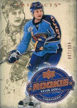 #220 Kevin Doell - Atlanta Thrashers - 2008-09 Upper Deck Artifacts Hockey