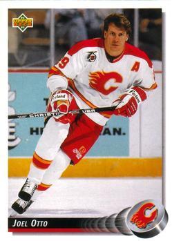 #220 Joel Otto - Calgary Flames - 1992-93 Upper Deck Hockey