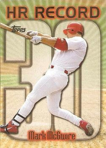 #220ad Mark McGwire - VAR: HR 30 - St. Louis Cardinals - 1999 Topps Baseball
