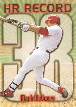 #220al Mark McGwire - VAR: HR 38 - St. Louis Cardinals - 1999 Topps Baseball