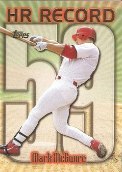 #220bg Mark McGwire - VAR: HR 59 - St. Louis Cardinals - 1999 Topps Baseball