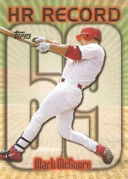 #220bq Mark McGwire - VAR: HR 69 - St. Louis Cardinals - 1999 Topps Baseball