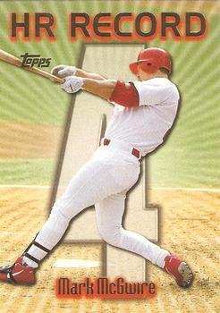#220d Mark McGwire - VAR: HR 4 - St. Louis Cardinals - 1999 Topps Baseball