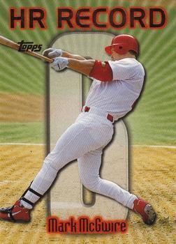 #220f Mark McGwire - VAR: HR 6 - St. Louis Cardinals - 1999 Topps Baseball