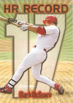 #220q Mark McGwire - VAR: HR 17 - St. Louis Cardinals - 1999 Topps Baseball