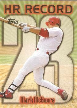 #220w Mark McGwire - VAR: HR 23 - St. Louis Cardinals - 1999 Topps Baseball