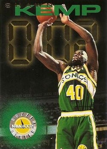 #221 Shawn Kemp - Seattle SuperSonics - 1995-96 Hoops Basketball