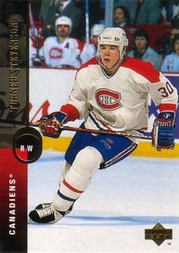 #221 Turner Stevenson - Montreal Canadiens - 1994-95 Upper Deck Hockey