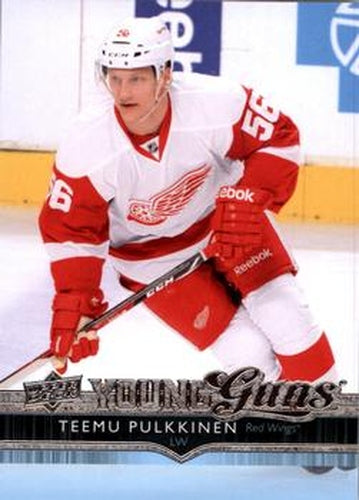 #221 Teemu Pulkkinen - Detroit Red Wings - 2014-15 Upper Deck Hockey