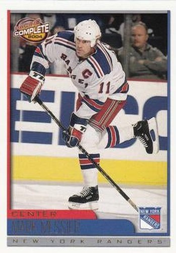 #221 Mark Messier - New York Rangers - 2003-04 Pacific Complete Hockey
