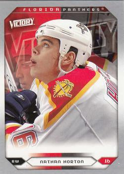 #221 Nathan Horton - Florida Panthers - 2005-06 Upper Deck Victory Hockey