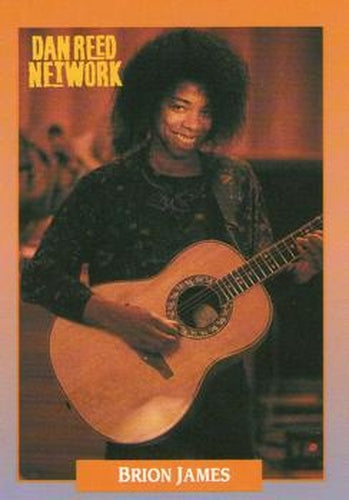#221 Brion James - 1991 Brockum Rock Cards