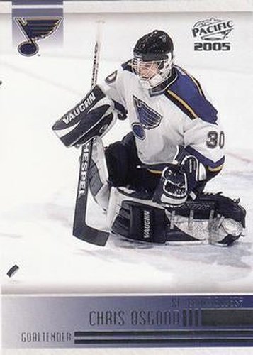 #221 Chris Osgood - St. Louis Blues - 2004-05 Pacific Hockey