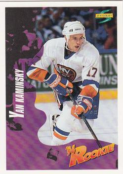 #221 Yan Kaminsky - New York Islanders - 1994-95 Score Hockey