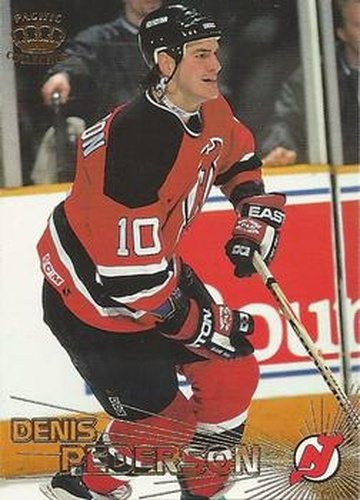 #221 Denis Pederson - New Jersey Devils - 1997-98 Pacific Crown Hockey
