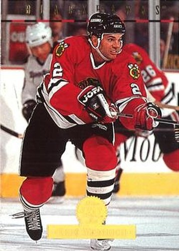 #221 Eric Weinrich - Chicago Blackhawks - 1994-95 Leaf Hockey