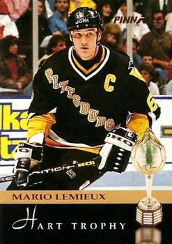 #221 Mario Lemieux - Pittsburgh Penguins - 1993-94 Pinnacle Hockey