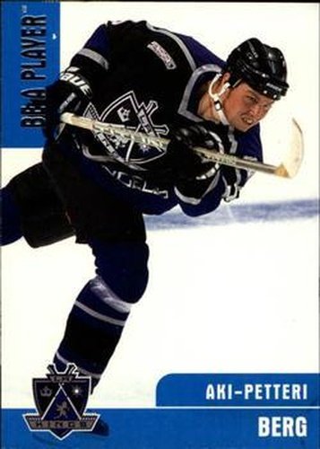 #221 Aki-Petteri Berg - Los Angeles Kings - 1999-00 Be a Player Memorabilia Hockey
