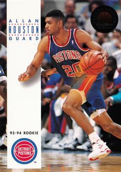 #221 Allan Houston - Detroit Pistons - 1993-94 SkyBox Premium Basketball