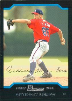 #221 Anthony Lerew - Atlanta Braves - 2004 Bowman Baseball