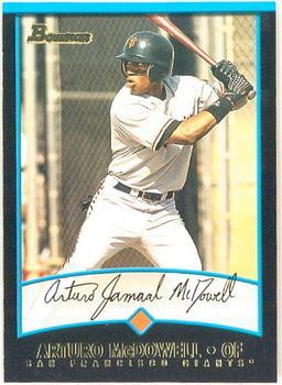 #221 Arturo McDowell - San Francisco Giants - 2001 Bowman Baseball