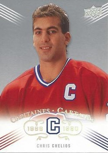 #221 Chris Chelios - Montreal Canadiens - 2008-09 Upper Deck Montreal Canadiens Centennial Hockey