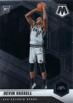 #221 Devin Vassell - San Antonio Spurs - 2020-21 Panini Mosaic Basketball
