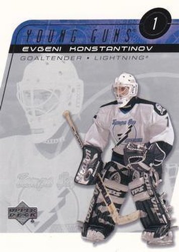 #221 Evgeny Konstantinov - Tampa Bay Lightning - 2002-03 Upper Deck Hockey