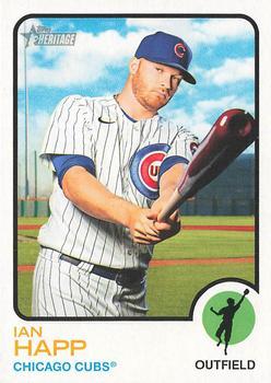 #221 Ian Happ - Chicago Cubs - 2022 Topps Heritage Baseball