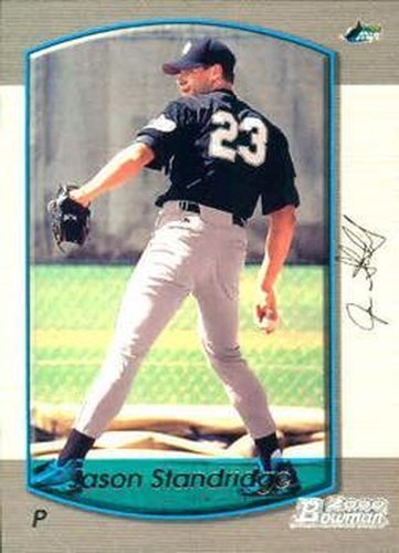 #221 Jason Standridge - Tampa Bay Devil Rays - 2000 Bowman Baseball