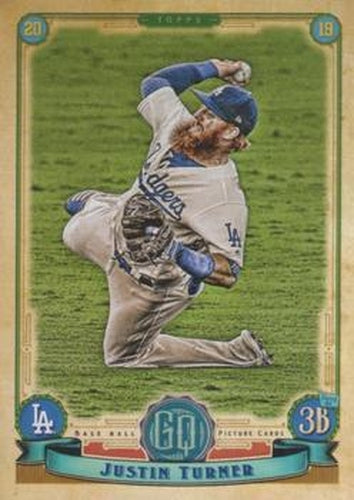 #221 Justin Turner - Los Angeles Dodgers - 2019 Topps Gypsy Queen Baseball
