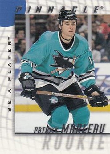 #221 Patrick Marleau - San Jose Sharks - 1997-98 Pinnacle Be a Player Hockey