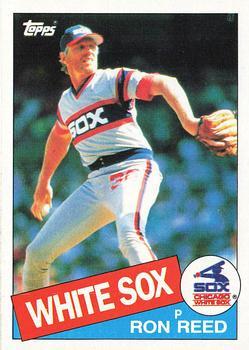 #221 Ron Reed - Chicago White Sox - 1985 Topps Baseball
