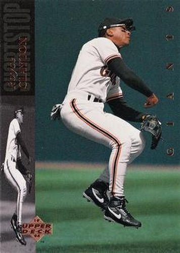 #221 Royce Clayton - San Francisco Giants - 1994 Upper Deck Baseball