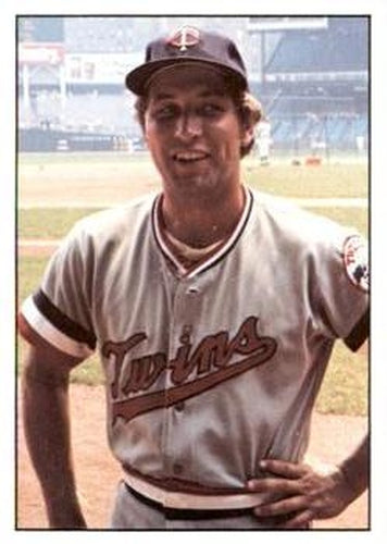 #221 Steve Braun - Minnesota Twins - 1976 SSPC Baseball