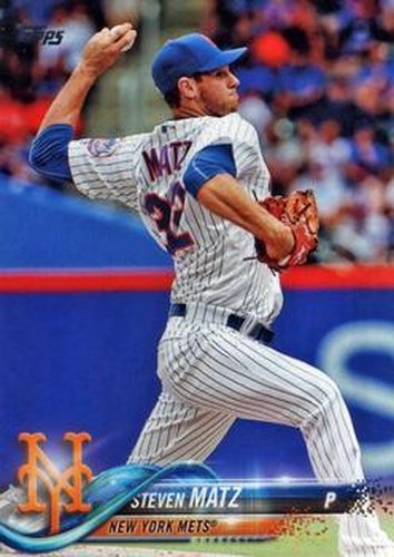 #221 Steven Matz - New York Mets - 2018 Topps Baseball