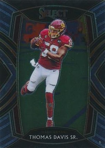 #221 Thomas Davis - Washington Football Team - 2020 Panini Select Football